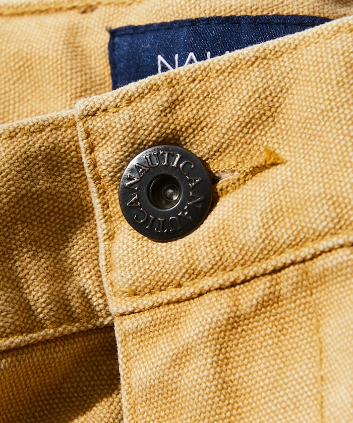NAUTICA 超寬版弧形雙層及膝短褲