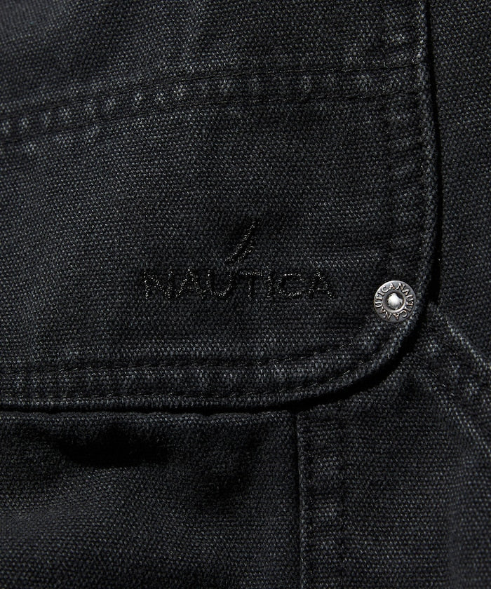 NAUTICA 超寬版弧形雙層及膝短褲