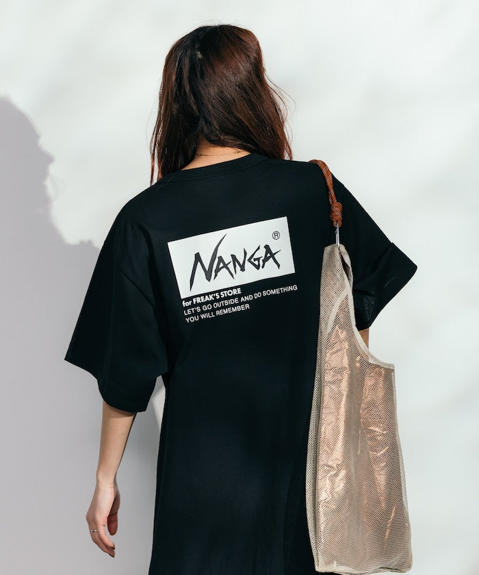 NANGA 刺繡短袖連身裙
