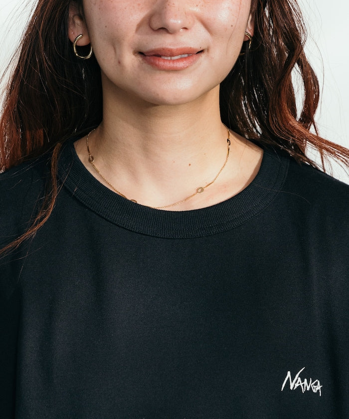 NANGA 刺繡短袖連身裙