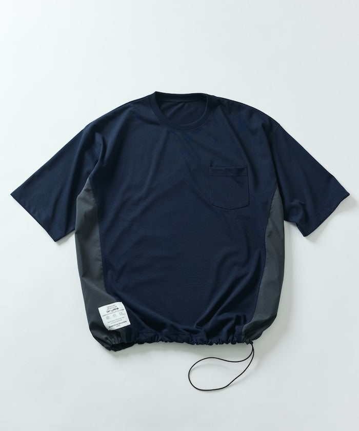 FREAK'S STORE Drymix® 寬版拼接短袖T恤上衣