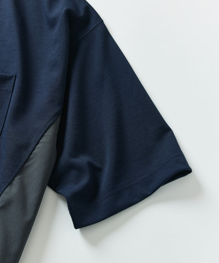 FREAK'S STORE Drymix® 寬版拼接短袖T恤上衣