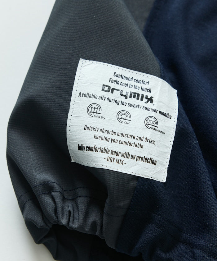 FREAK'S STORE Drymix® 寬版拼接短袖T恤上衣