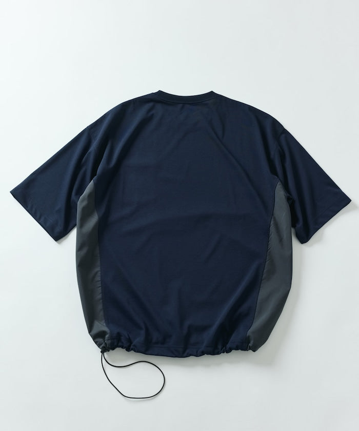 FREAK'S STORE Drymix® 寬版拼接短袖T恤上衣