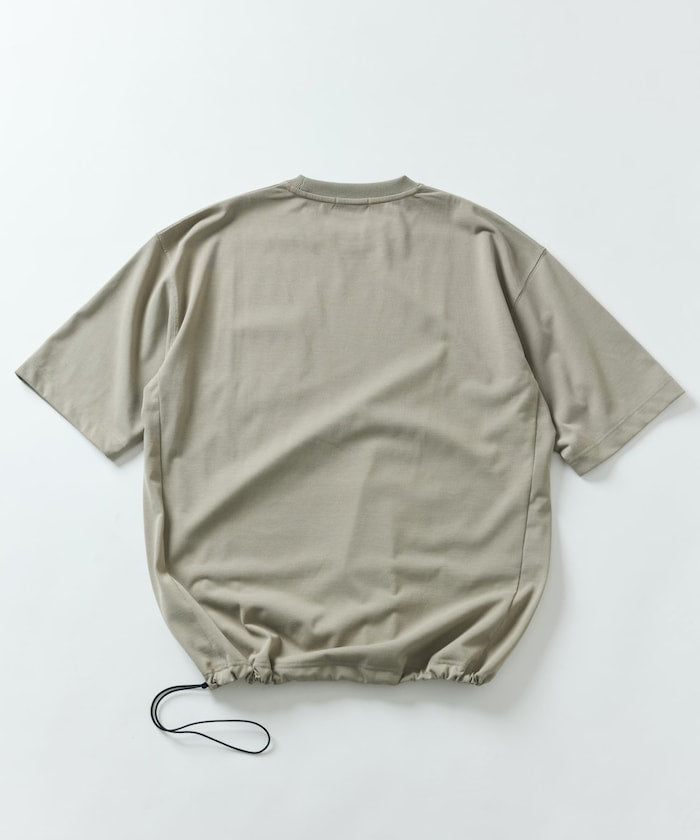 FREAK'S STORE Drymix® 寬版圓領口袋短袖T恤上衣