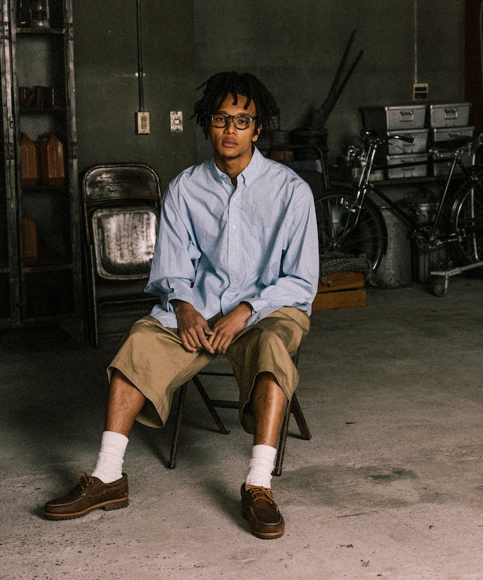 RED KAP 2TUCK BAGGY WIDE TWILL SHORTS PANTS 工裝短褲