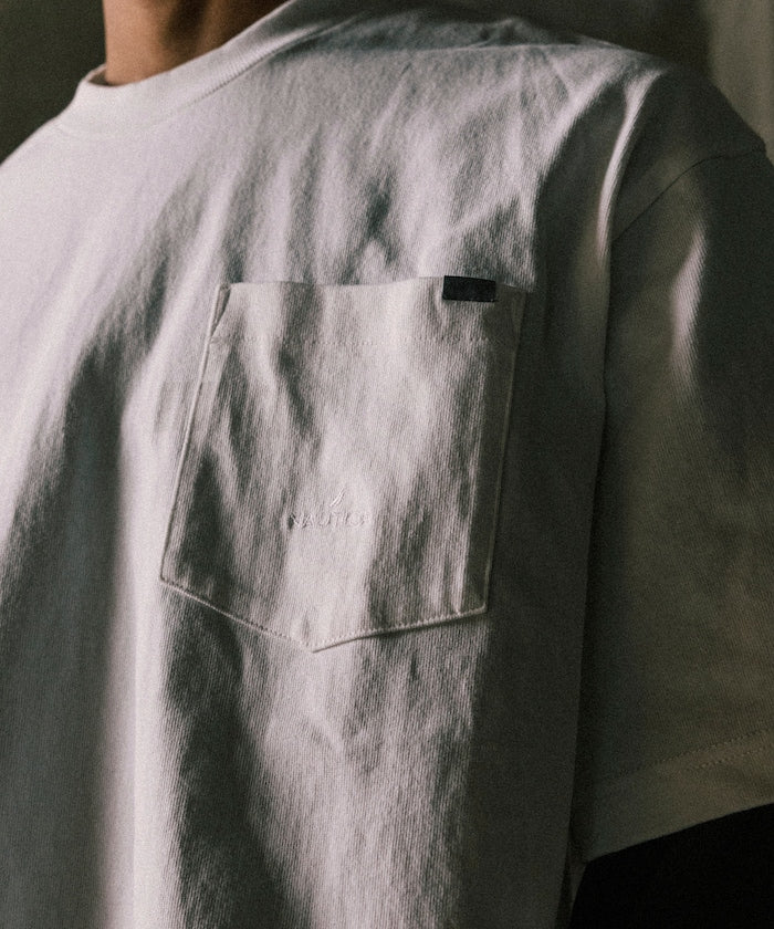 NAUTICA Hidden Logo S/S PKT Tee 隱藏LOGO短袖口袋T恤上衣