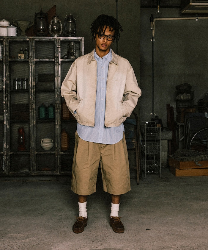 NAUTICA Garments Dyed Chino Zip Blouson SS 染色卡其布拉鍊短版外套 SS