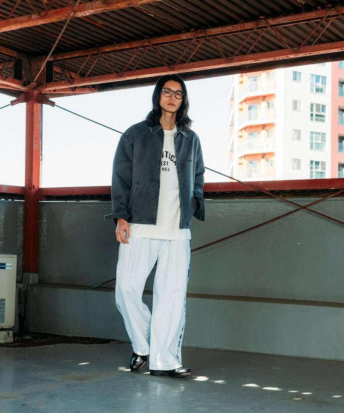 NAUTICA Garments Dyed Chino Zip Blouson SS 染色卡其布拉鍊短版外套 SS