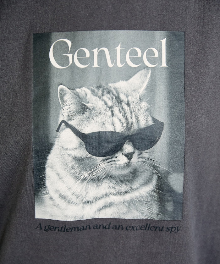 PUBLUX 限定 Genteel 貓咪印花 T 恤