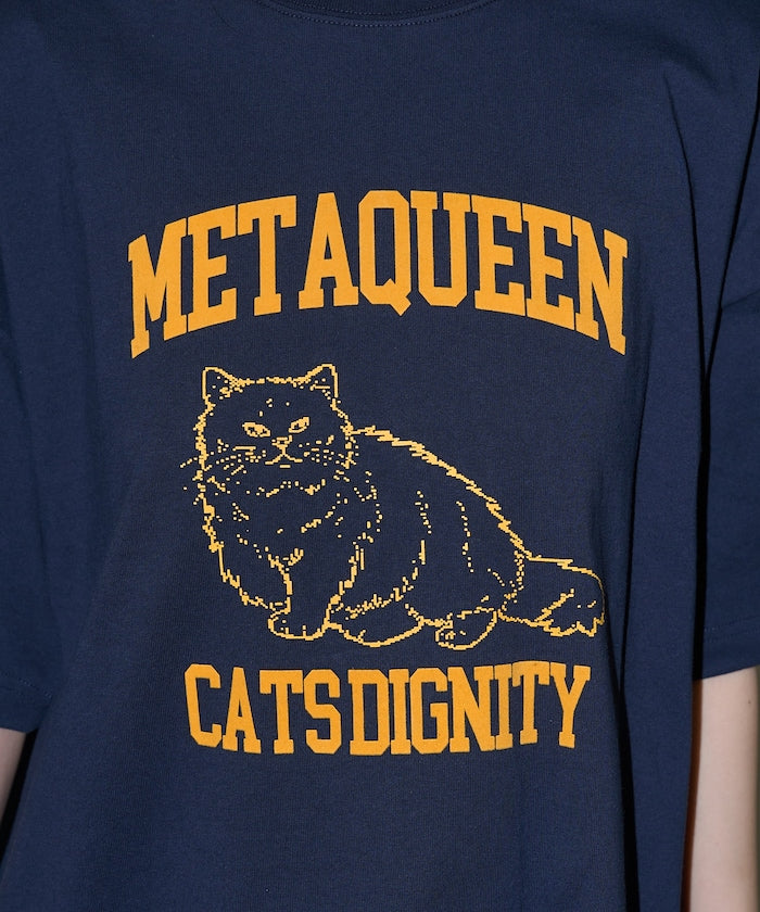 PUBLUX 限定 METAQUEEN 貓咪印花 T 恤
