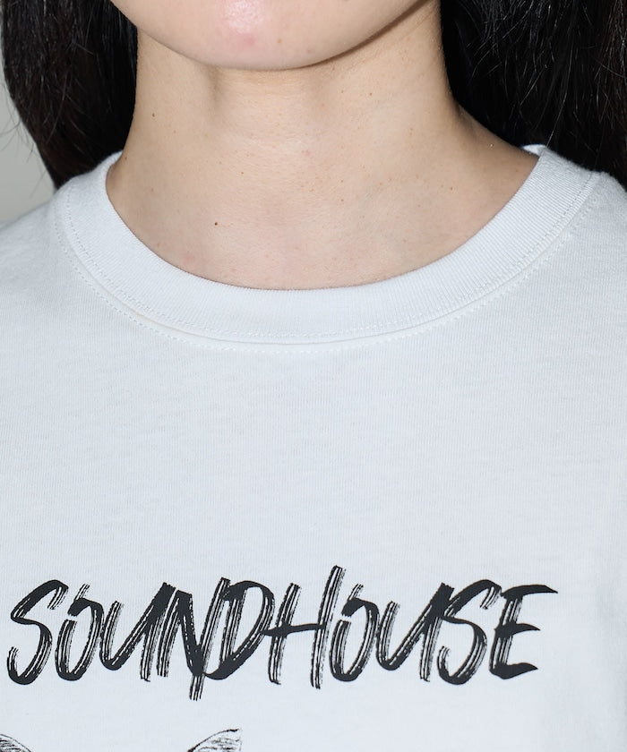 PUBLUX 限定 SOUNDHOUSE 貓咪印花 T 恤
