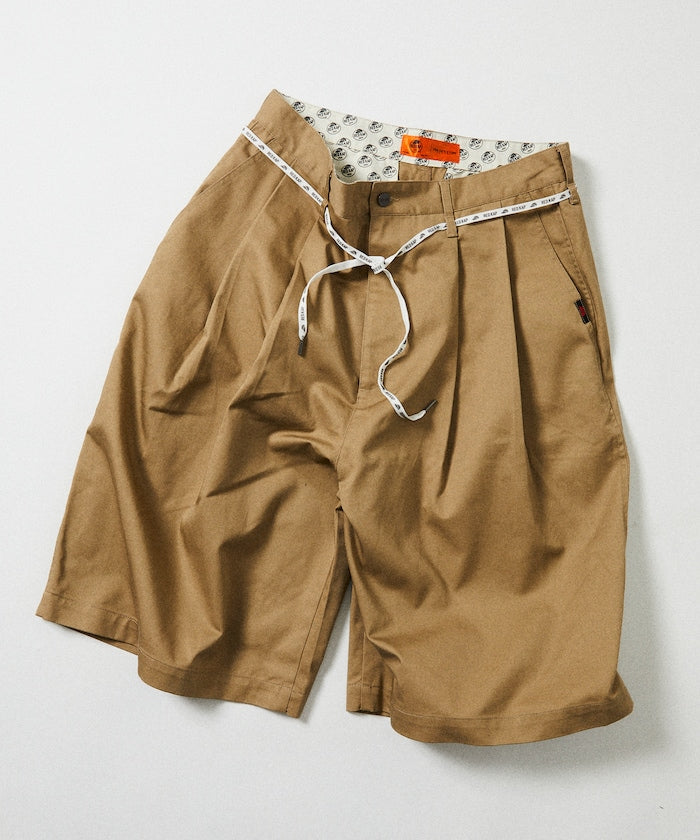 RED KAP 2TUCK BAGGY WIDE TWILL SHORTS PANTS 工裝短褲