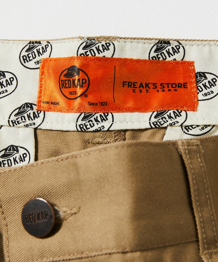 RED KAP 2TUCK BAGGY WIDE TWILL SHORTS PANTS 工裝短褲