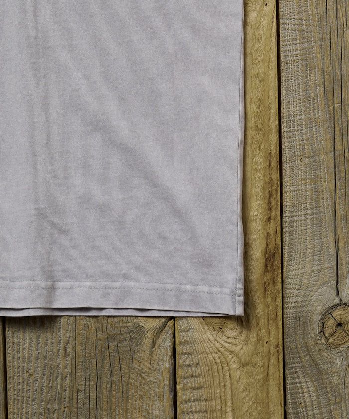 U.S. POLO ASSN. Special order one-point embroidered logo pigment T-shirt 簡約刺繡短袖T恤