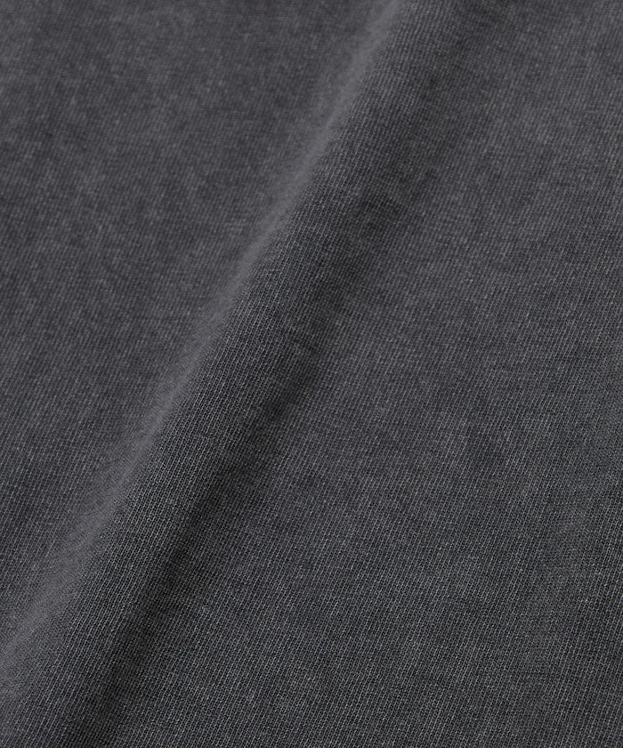 U.S. POLO ASSN. Special order one-point embroidered logo pigment T-shirt 簡約刺繡短袖T恤