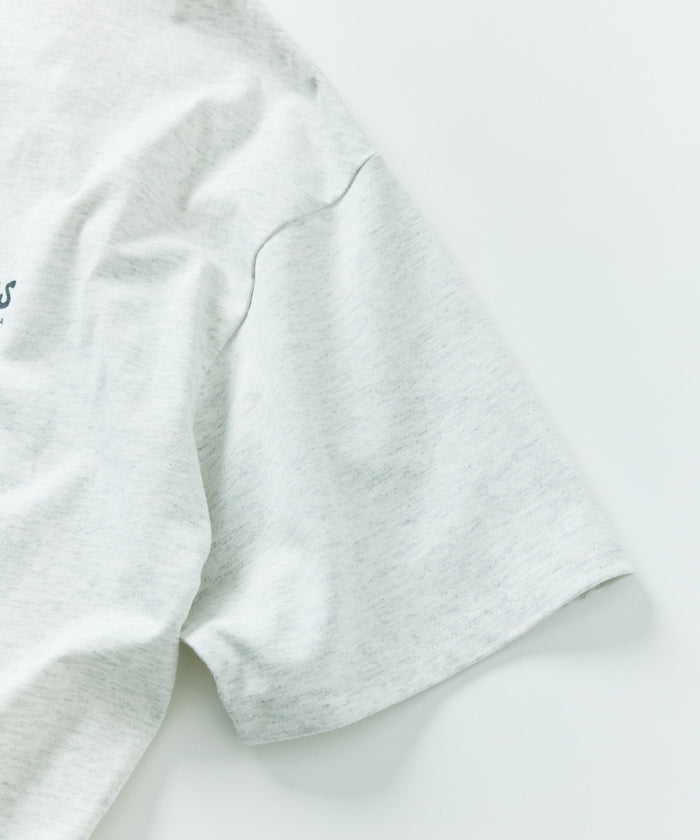 WILD THINGS × FREAK'S STORE 寬版LOGO圓領短袖T恤上衣