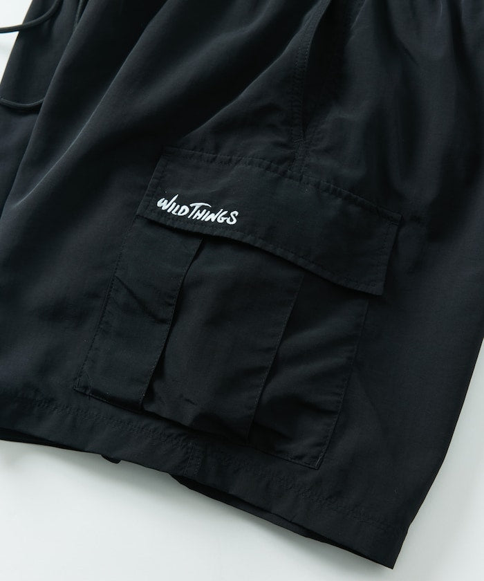 WILD THINGS × FREAK'S STORE 刺繡LOGO工裝短褲