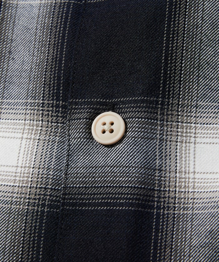 FREAK'S STORE Custom MLB short sleeve check shirt 短袖格紋襯衫