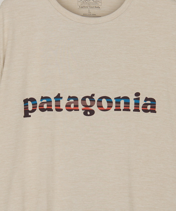 Patagonia Capilene® Cool Daily 印花短袖T恤上衣 / 45235
