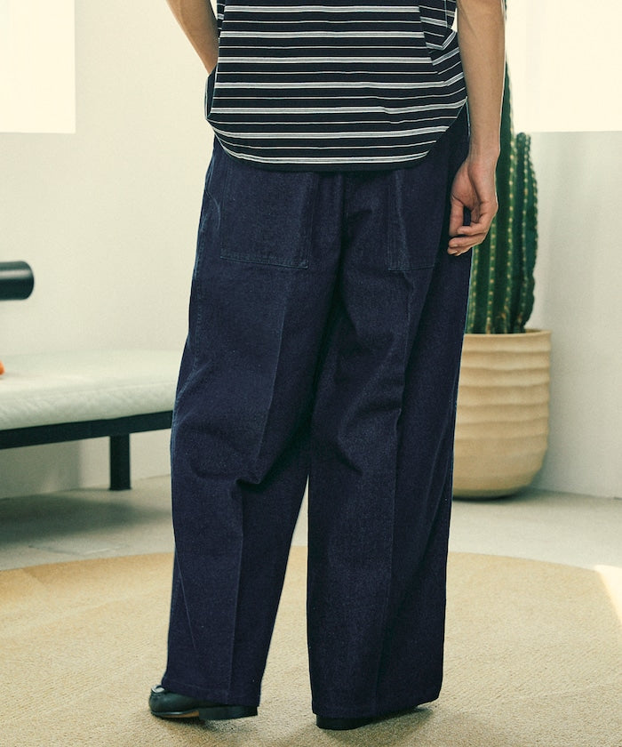 Firsthand Wide silhouette straight denim 寬版直筒牛仔褲