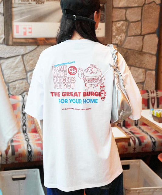 THE GREAT BURGER × FREAK'S STORE 寬版短袖T恤上衣