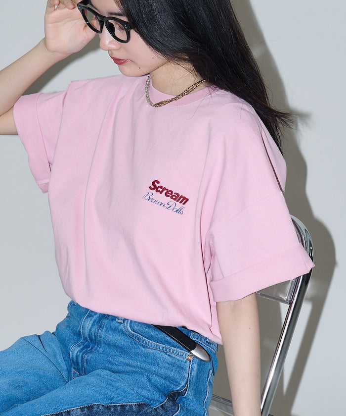 PUBLUX French Bulldog Animal Print T-shirts 刺繡短袖T恤