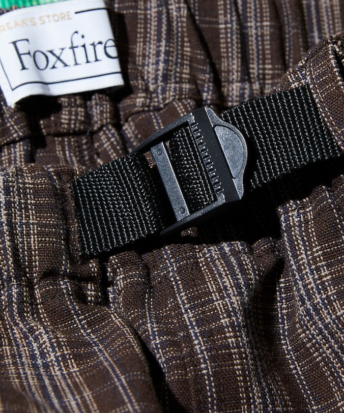 FREAK'S STORE x Foxfire Fishing Satellite Pants 寬版格紋褲