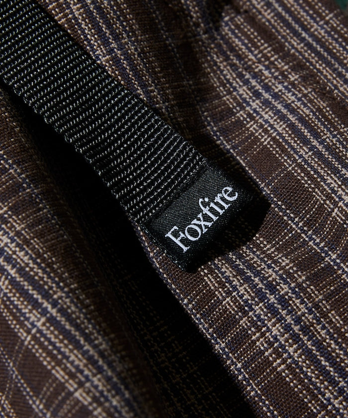 FREAK'S STORE x Foxfire Fishing Satellite Pants 寬版格紋褲