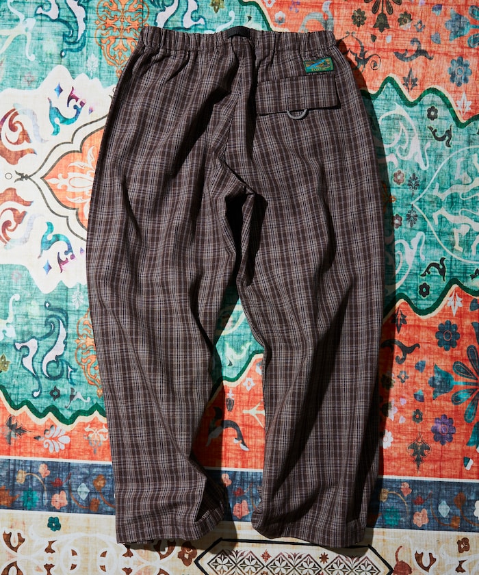 FREAK'S STORE x Foxfire Fishing Satellite Pants 寬版格紋褲