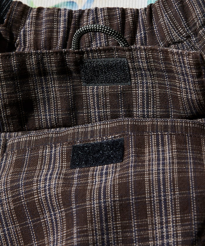 FREAK'S STORE x Foxfire Fishing Satellite Pants 寬版格紋褲