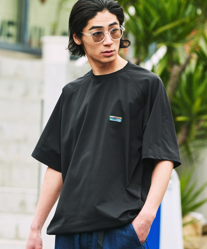 FREAK'S STORE Big silhouette amphibious raglan sleeve utility T-shirt / rash guard 寬版簡約短袖T恤