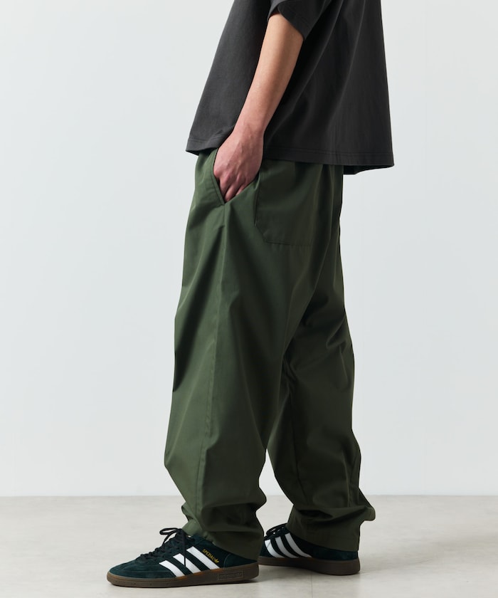 FREAK'S STORE Wide silhouette ankle tuck chef Pants 錐型褲