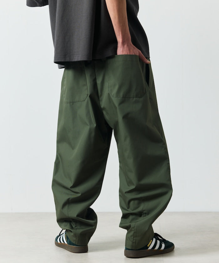 FREAK'S STORE Wide silhouette ankle tuck chef Pants 錐型褲