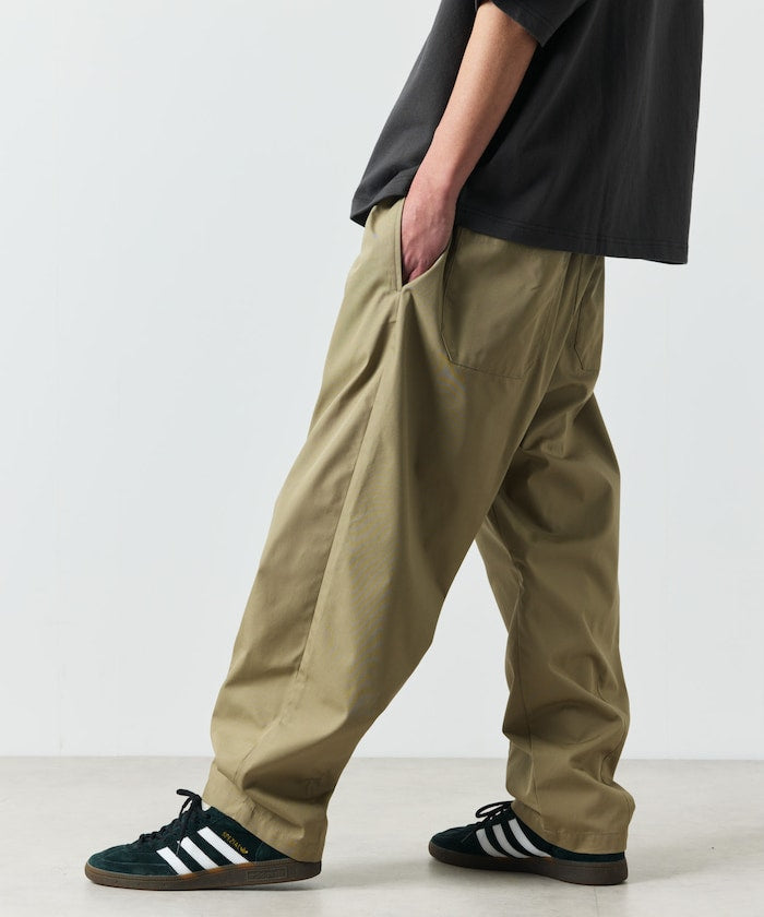 FREAK'S STORE Wide silhouette ankle tuck chef Pants 錐型褲