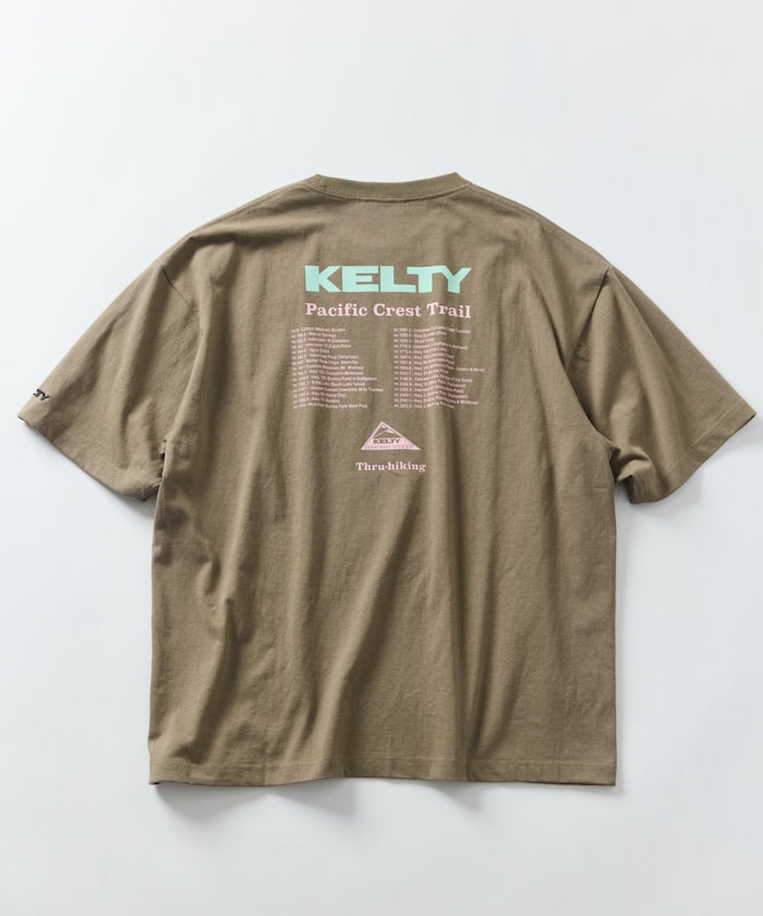 KELTY × FREAK'S STORE 聯名限定款 logo back print crew neck T-shirt 印花短袖T恤