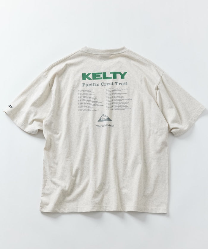 KELTY × FREAK'S STORE 聯名限定款 logo back print crew neck T-shirt 印花短袖T恤
