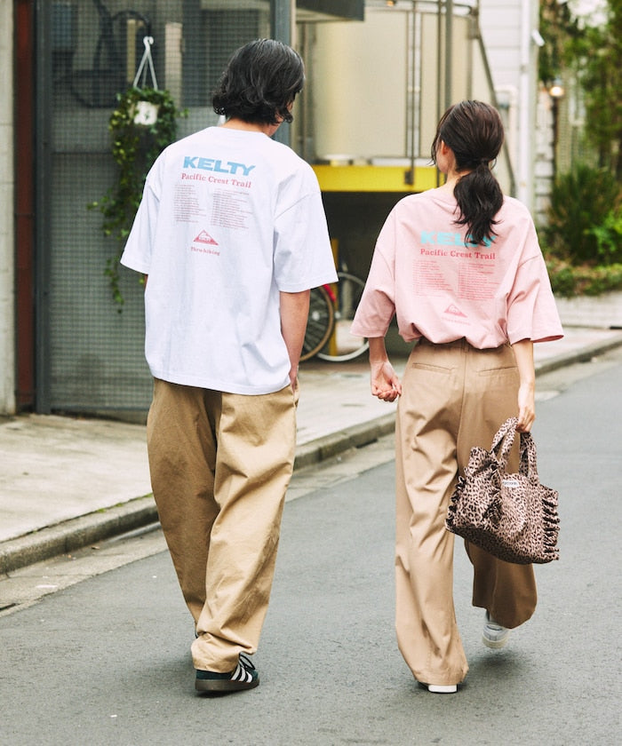 KELTY × FREAK'S STORE 聯名限定款 logo back print crew neck T-shirt 印花短袖T恤