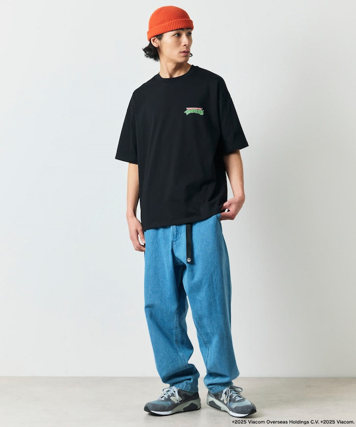 FREAK'S STORE Teenage Mutant Ninja Turtles Mutant Turtles Big Silhouette Back Print T-Shirt 印花短袖T恤