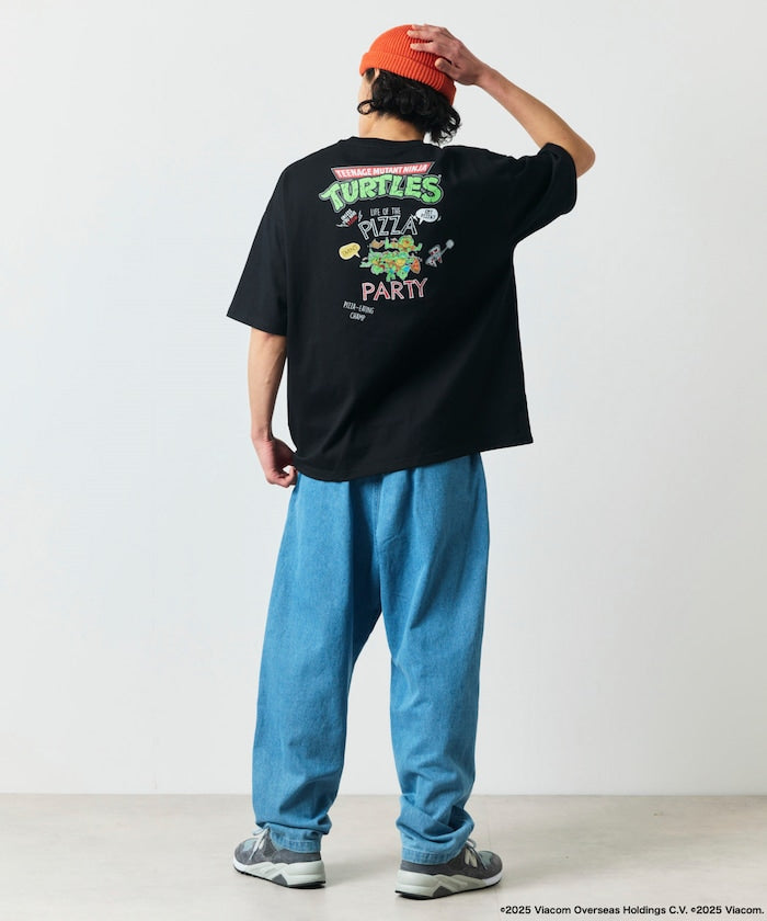 FREAK'S STORE Teenage Mutant Ninja Turtles Mutant Turtles Big Silhouette Back Print T-Shirt 印花短袖T恤