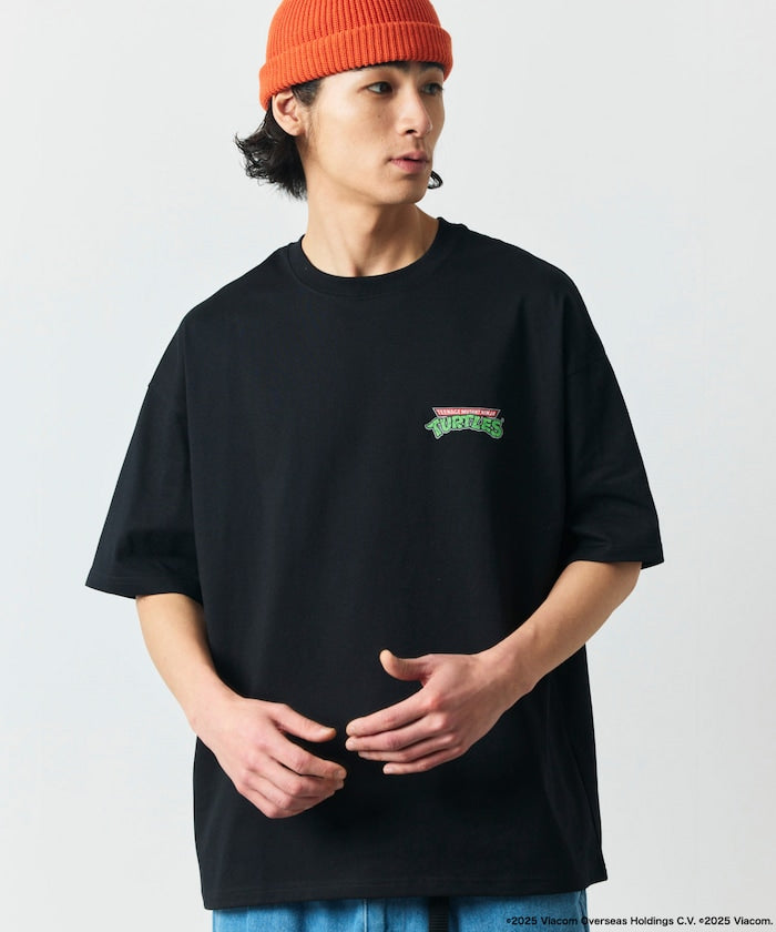 FREAK'S STORE Teenage Mutant Ninja Turtles Mutant Turtles Big Silhouette Back Print T-Shirt 印花短袖T恤