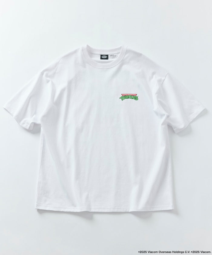 FREAK'S STORE Teenage Mutant Ninja Turtles Mutant Turtles Big Silhouette Back Print T-Shirt 印花短袖T恤