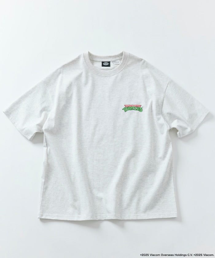 FREAK'S STORE Teenage Mutant Ninja Turtles Mutant Turtles Big Silhouette Back Print T-Shirt 印花短袖T恤