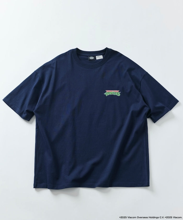 FREAK'S STORE Teenage Mutant Ninja Turtles Mutant Turtles Big Silhouette Back Print T-Shirt 印花短袖T恤