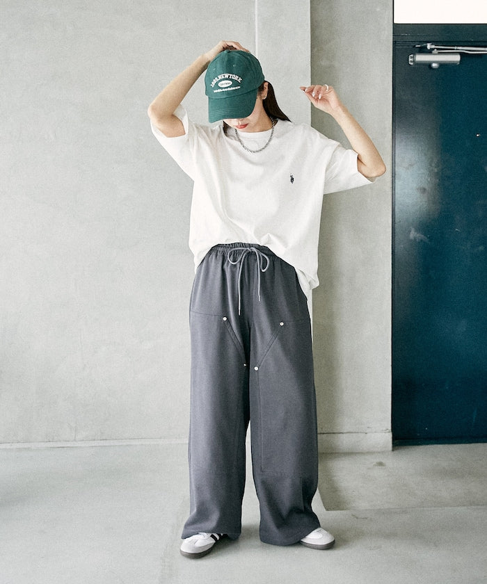 U.S. POLO ASSN. Special order patch logo embroidered T-shirt 限定標誌刺繡短袖T恤