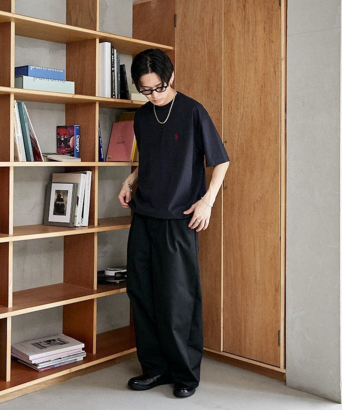 U.S. POLO ASSN. x PUBLUX one-point embroidery cool-to-the-touch Setup 短袖休閒套裝