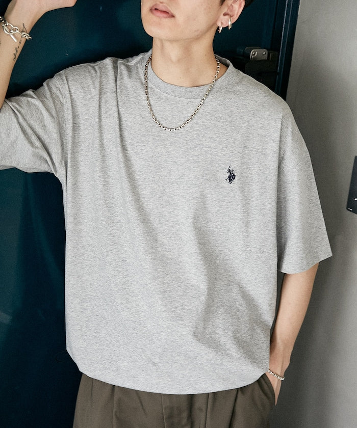 U.S. POLO ASSN. x PUBLUX one-point embroidery cool-to-the-touch Setup 短袖休閒套裝