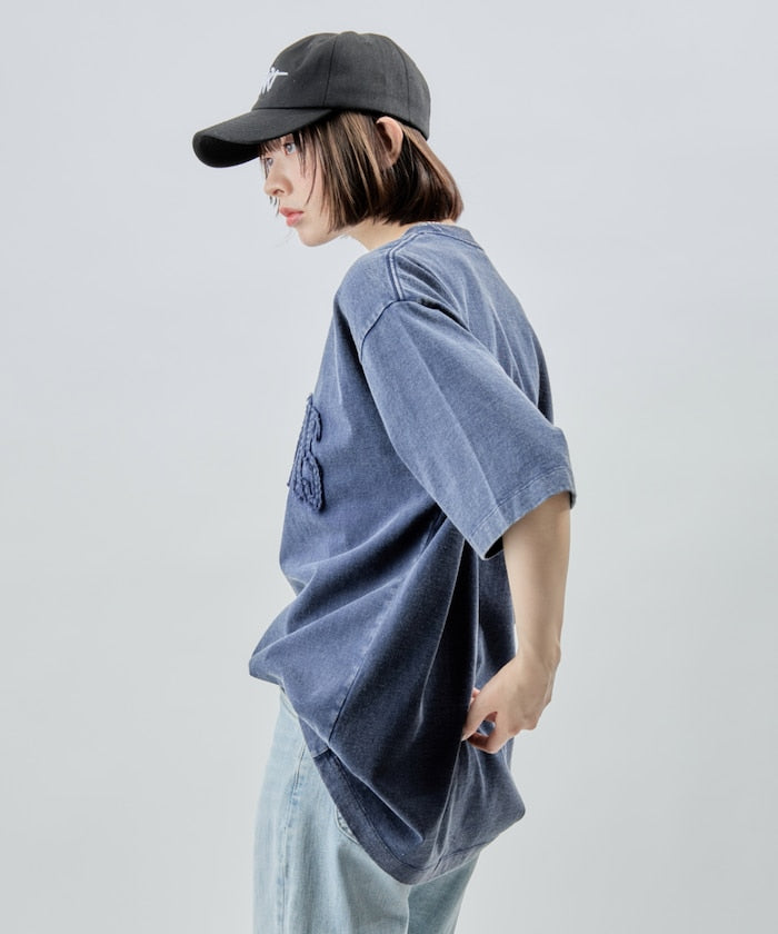PUBLUX x BEN DAVIS 限定 復古水洗短袖 T 恤