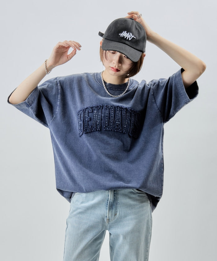 PUBLUX x BEN DAVIS 限定 復古水洗短袖 T 恤