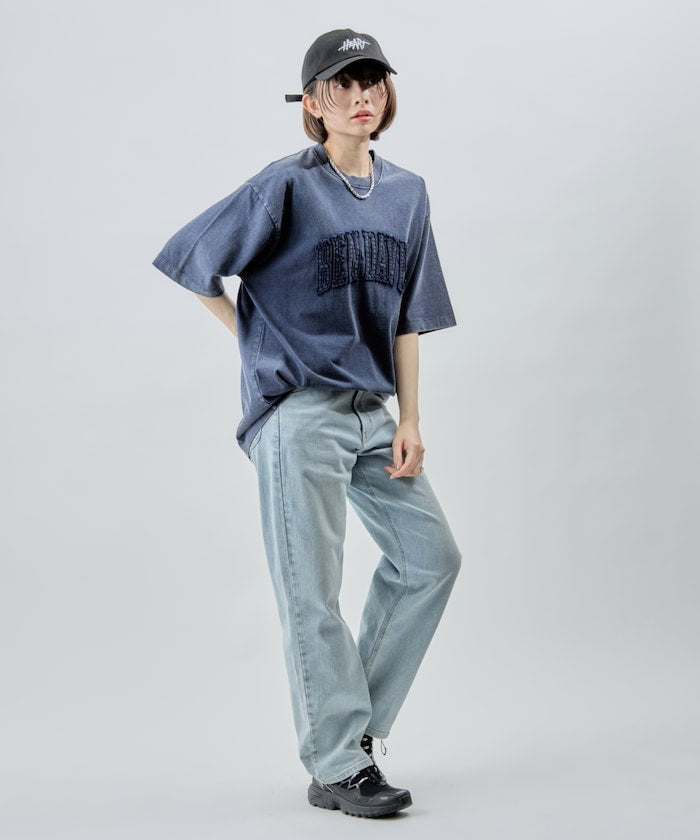 PUBLUX x BEN DAVIS 限定 復古水洗短袖 T 恤